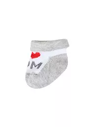 CAMANO | Calcetines de bebé mum & dad | Gris