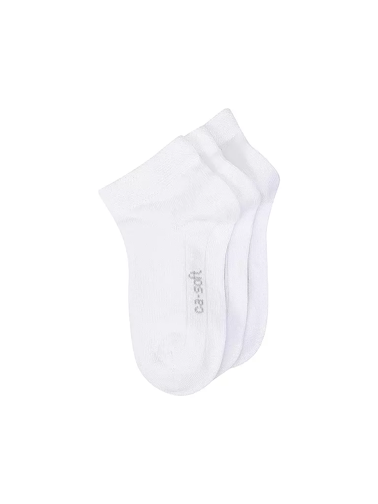 CAMANO | Calcetines de deporte para niño, paquete de 3, blanco | Blanco