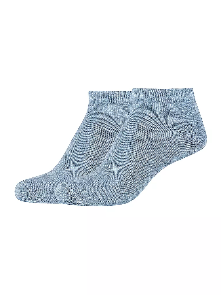 CAMANO | Calcetines de deporte Silky, paquete de 2, mélange piedra | Azul