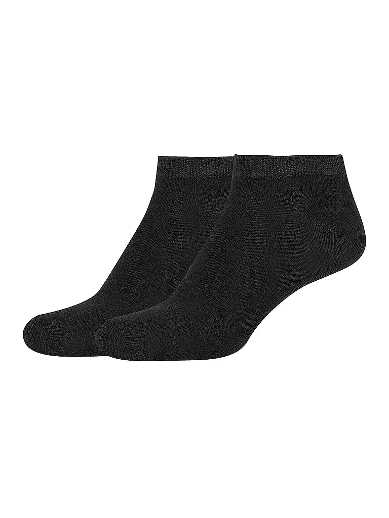 CAMANO | Calcetines de deporte Silky, paquete de 2, negro | Negro