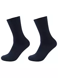 CAMANO | Calcetines de hombre, paquete de 2, azul marino | Azul oscuro