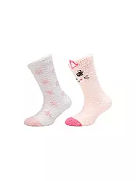 CAMANO | Calcetines para niña, paquete de 2, rosa impactante | Rosa