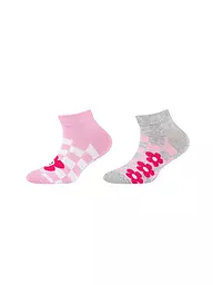 CAMANO | Calcetines de niña, paquete de 2, rosa shocking | Rosa
