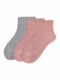 CAMANO | Calcetines para niños, paquete de 3, mar Báltico | Rosa
