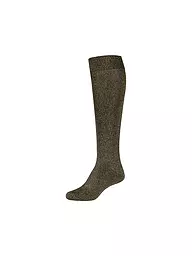CAMANO | Calcetines hasta la rodilla negro plata | Negro