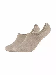CAMANO | Calcetines invisibles COMFORT blancos, paquete de 2 | Beige