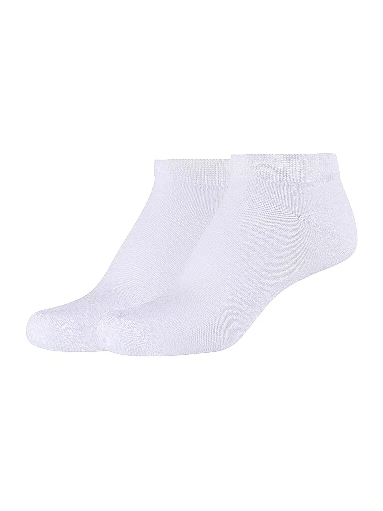 CAMANO | Calcetines invisibles Silky, paquete de 2, blanco | Blanco