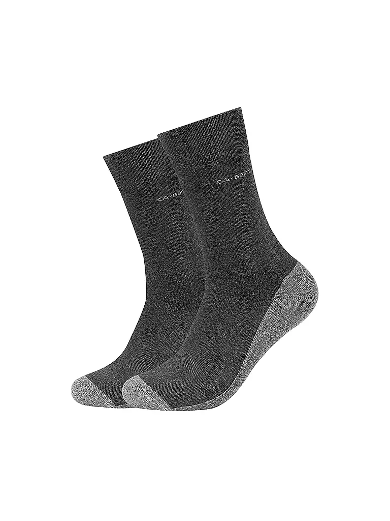 CAMANO | Calcetines paquete de 2 antracita | Gris