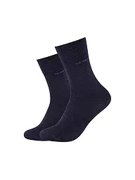 CAMANO | Calcetines paquete de 2 negro | Azul