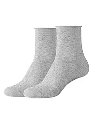 CAMANO | Calcetines tobilleros paquete de 2 blanco | Gris