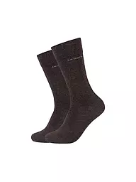 CAMANO | Calcetines paquete de 2 negro | Marrón