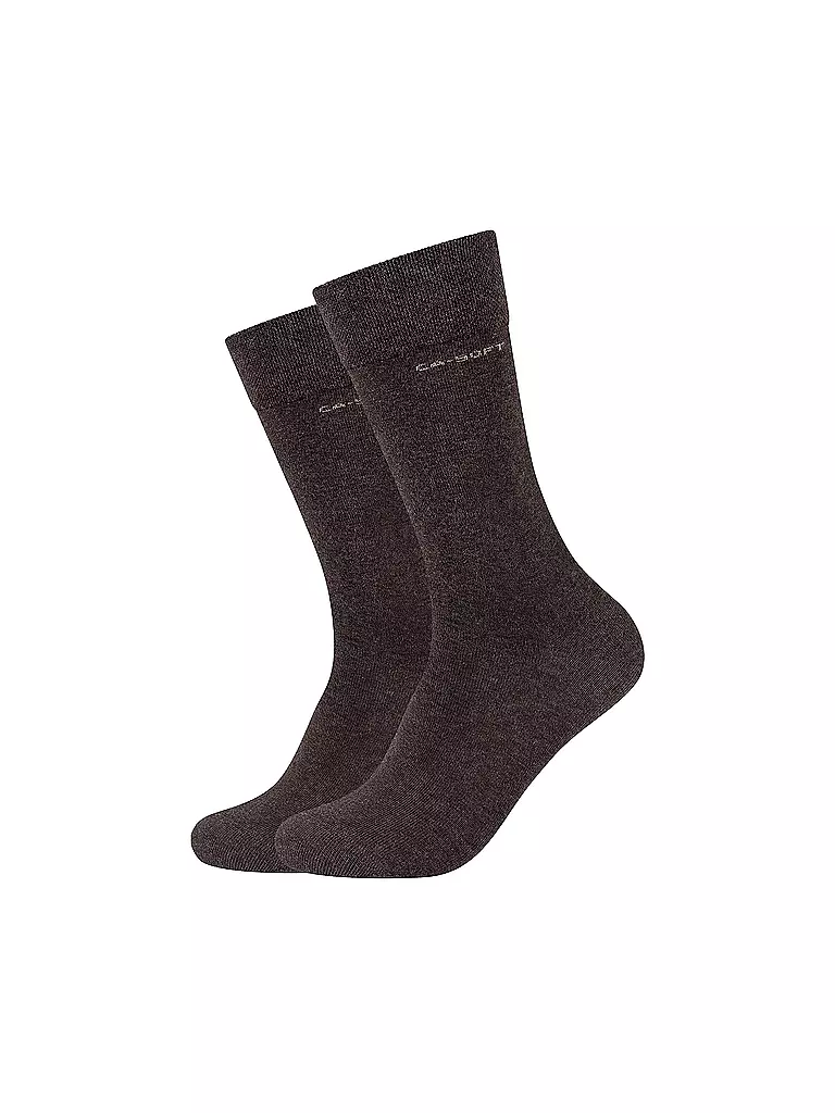 CAMANO | Calcetines paquete de 2 marrón oscuro | Marrón