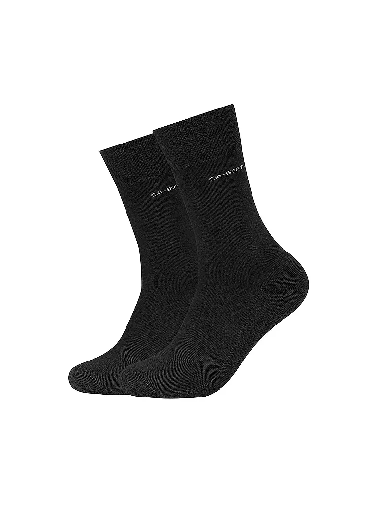 CAMANO | Calcetines paquete de 2 negro | Negro