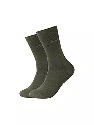 CAMANO | Calcetines paquete de 2 negro | Oliva