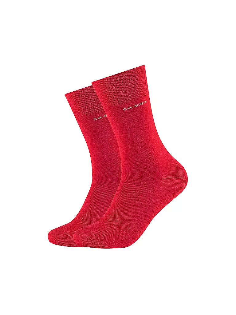 CAMANO | Calcetines paquete de 2 true red | Rojo