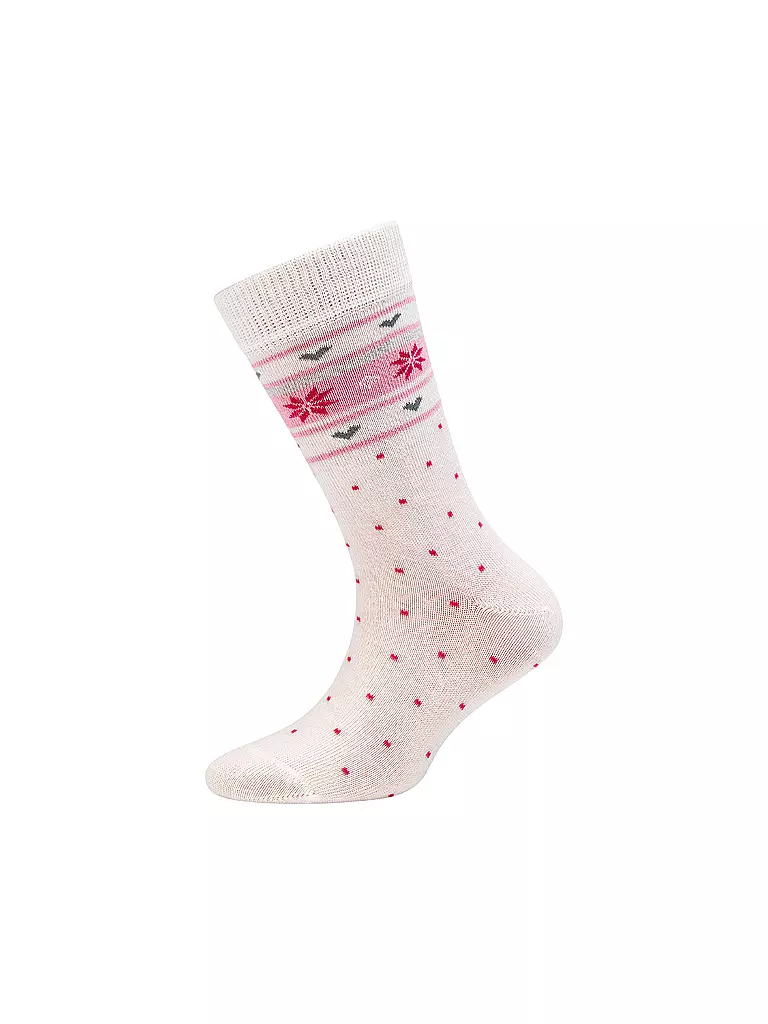 CAMANO | Calcetines para niña, paquete de 4, color blanco hueso | 