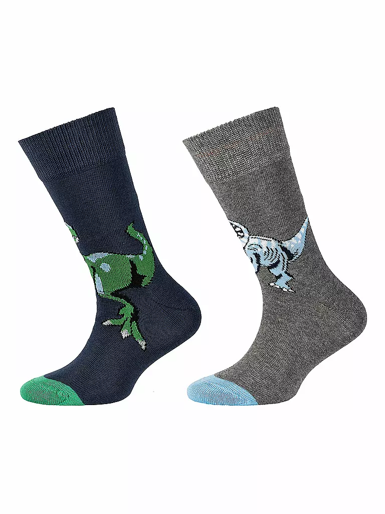 CAMANO | Calcetines para niño, paquete de 2, azul | Azul