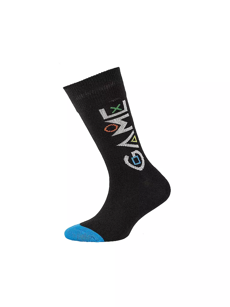CAMANO | Calcetines para niño, paquete de 2, gris oscuro jaspeado | 