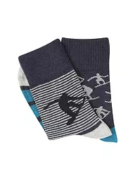 CAMANO | Calcetines para niño, paquete de 2, niebla jaspeada | Gris