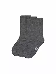 CAMANO | Calcetines para niño, paquete de 3, antracita | Gris