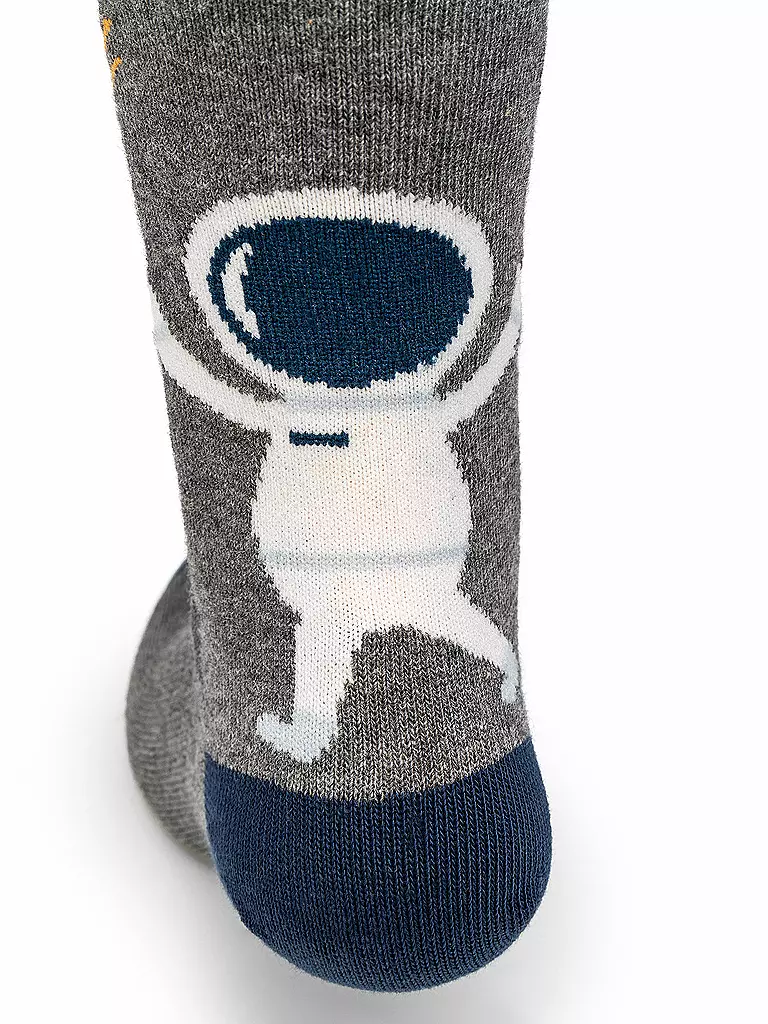 CAMANO | Calcetines para niño, paquete de 4, gris oscuro | 