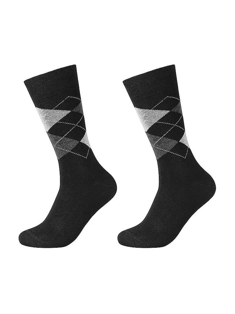 CAMANO | Calcetines Pkg. de 2 niebla | Negro