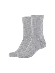 CAMANO | Calcetines Silky Paquete de 2 azul marino | Gris