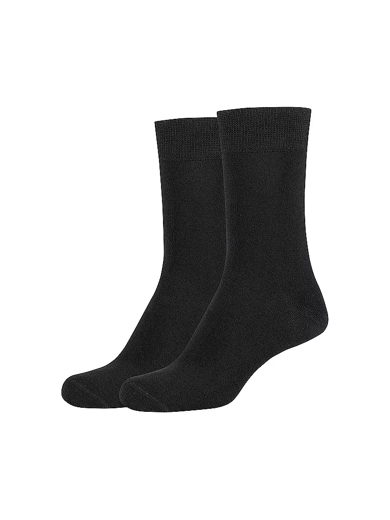 CAMANO | Calcetines Silky Paquete de 2 negro | Negro