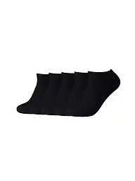 CAMANO | Calcetines sneaker paquete de 5 blanco | Negro