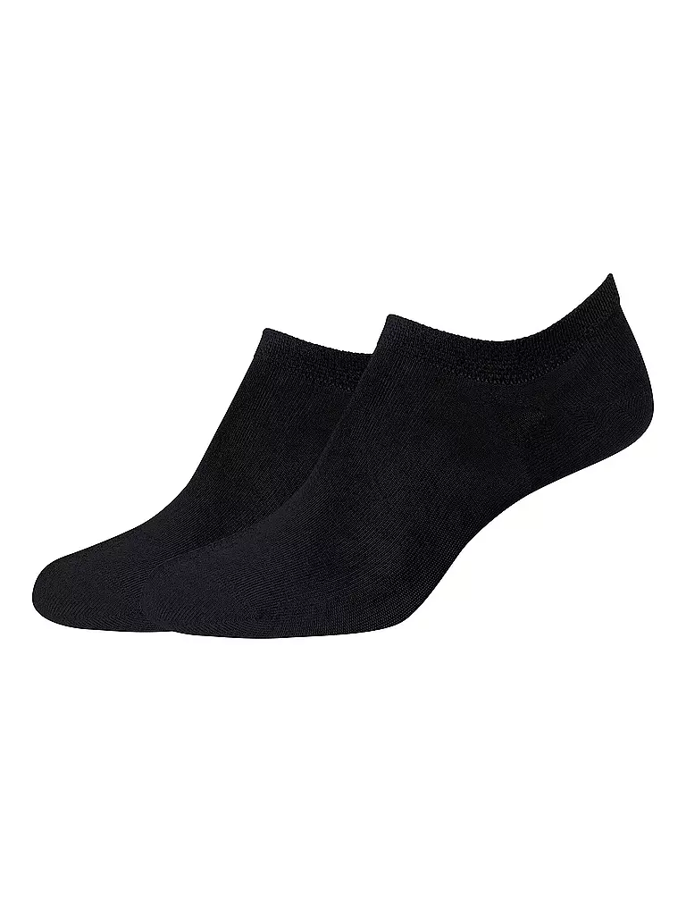 CAMANO | Calcetines sneaker paquete de 2 negro | Negro
