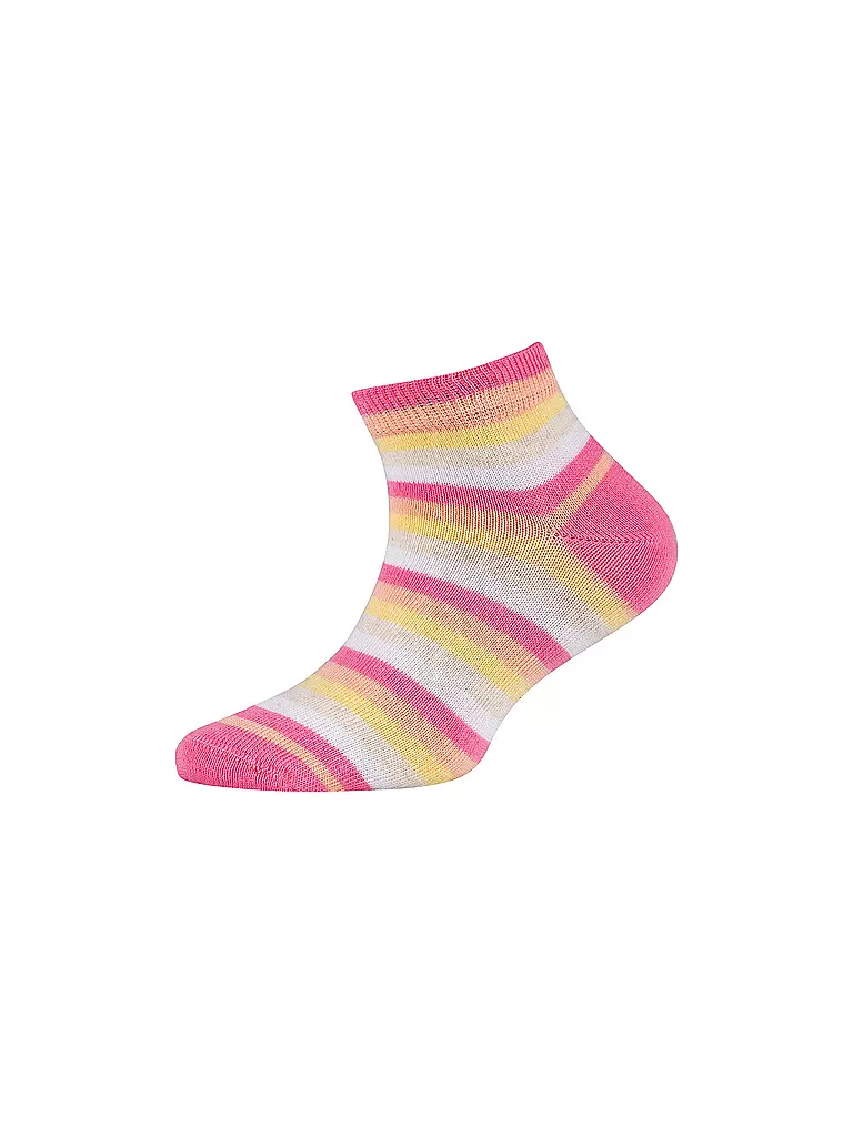 CAMANO | Calcetines sneaker para niña, paquete de 4, mezcla de blanco | 