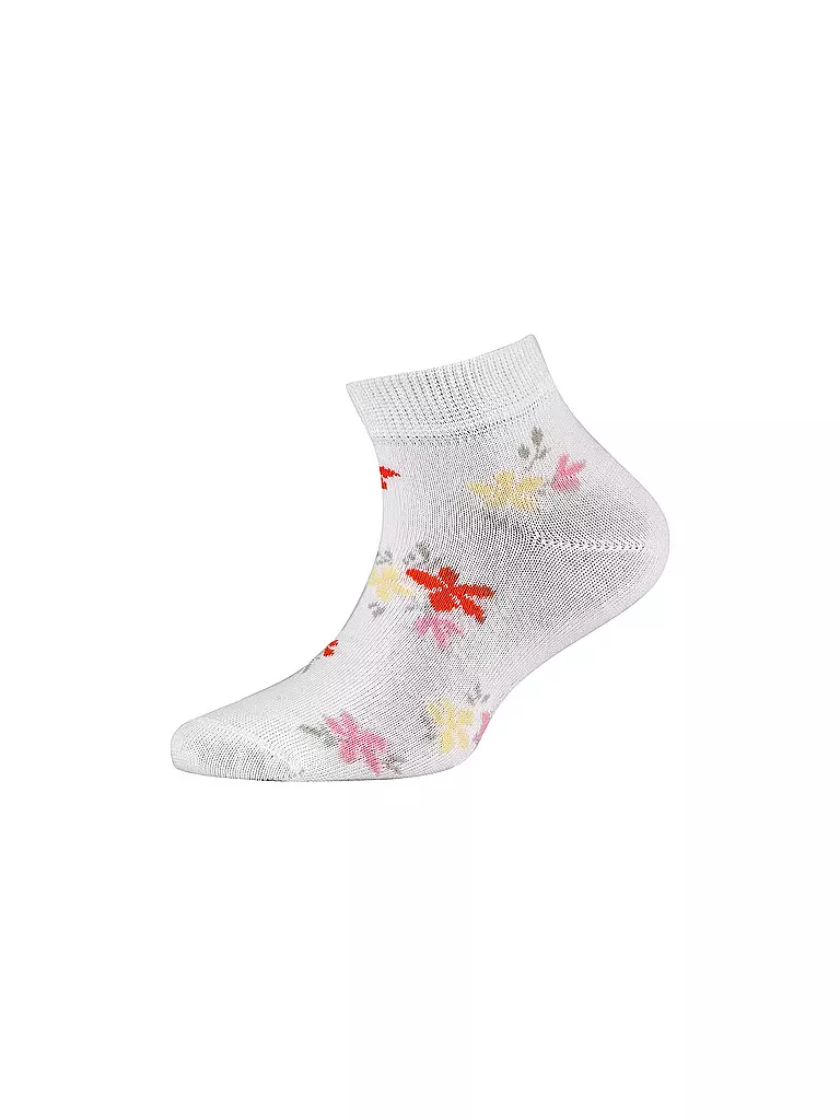 CAMANO | Calcetines sneaker para niña, paquete de 4 palomitas de maíz | 