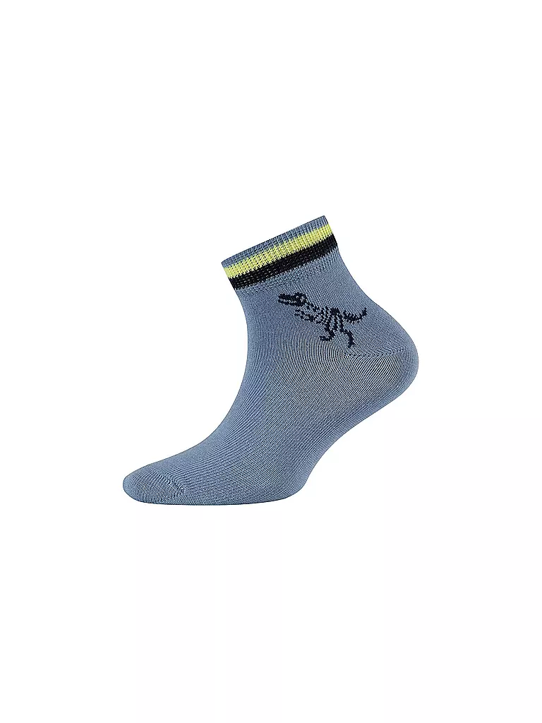 CAMANO | Calcetines sneaker para niño, paquete de 4, azul | 