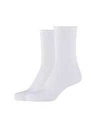 CAMANO | Calcetines tobilleros paquete de 2 blanco | Blanco