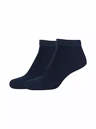 CAMANO | Herren-Sneakersocken 2er Pkg white | Azul oscuro