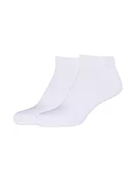 CAMANO | Herren-Sneakersocken 2er Pkg white | Blanco