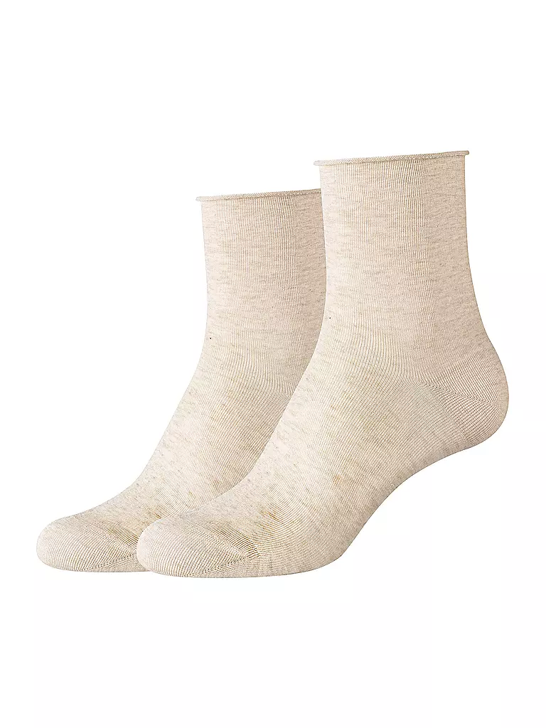 CAMANO | Rollsocken Paquete de 2 desert mel. | Beige