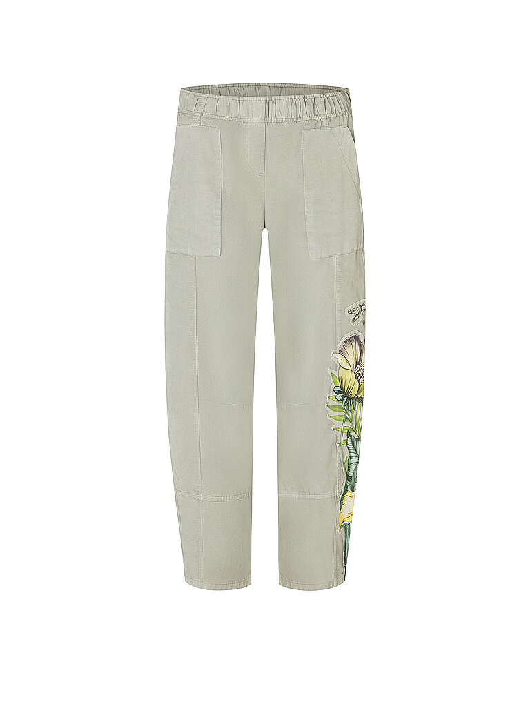 Pantalón Barrel Fit OPHELIA verde 36/L27
