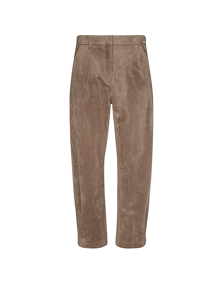 Cambio Pantalón efecto piel ODELIA camel