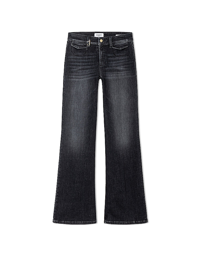 Jeans Flared Fit FABIENNE POCKET gris 42/L33