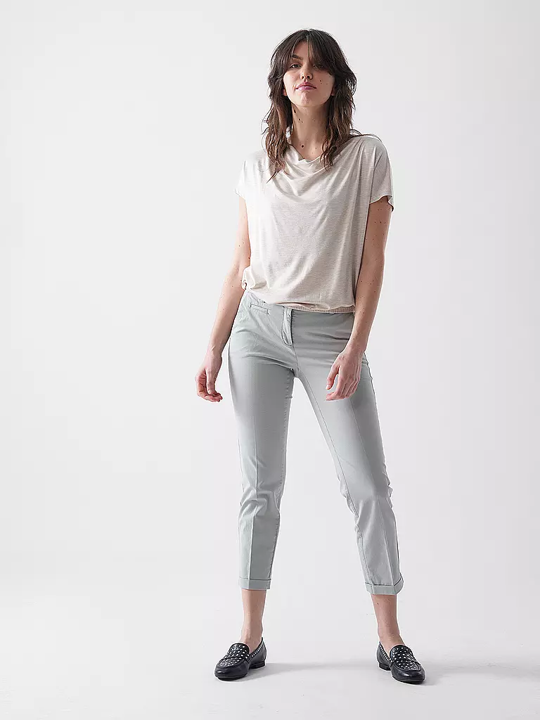 CAMBIO | Chino 7/8 STELLA | Gris claro