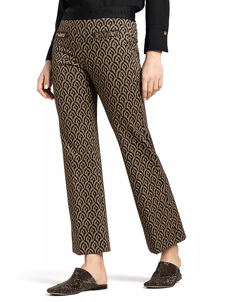 CAMBIO | Hose Flared Fit FAITH | Oro