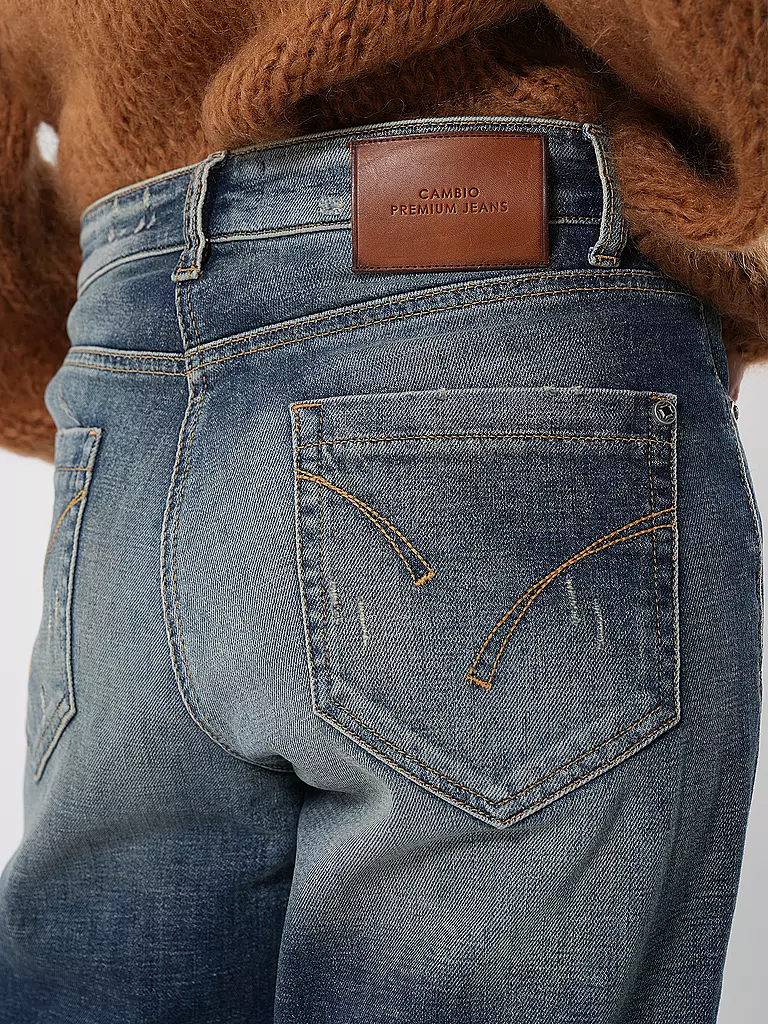 CAMBIO | Jeans 7/8 KIMBERLY | Azul