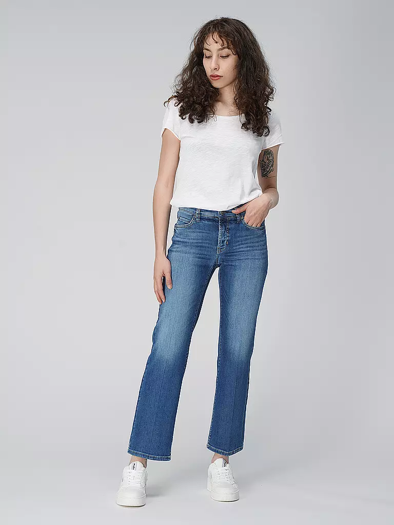 CAMBIO | Jeans acampanados 7/8 Paris Easy Kick | Azul