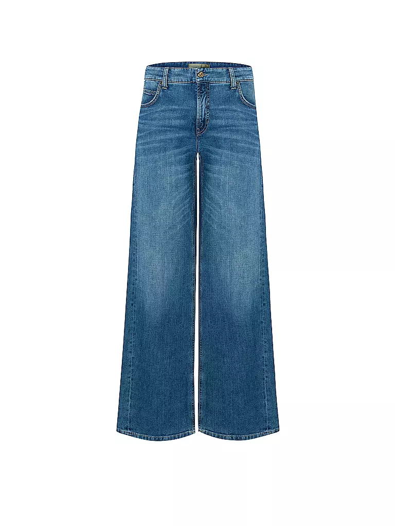 CAMBIO | Jeans acampanados corte PALAZZO | Azul