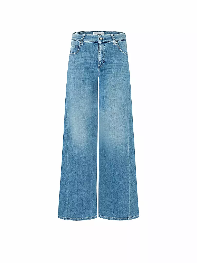 CAMBIO | Jeans de corte acampanado PALAZZO | Azul