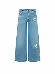 CAMBIO | Jeans de pernera ancha 7/8 PALAZZO CROPPED | Azul
