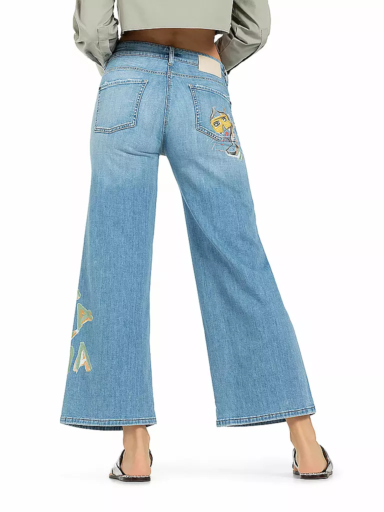 CAMBIO | Jeans de pernera ancha 7/8 PALAZZO CROPPED | 