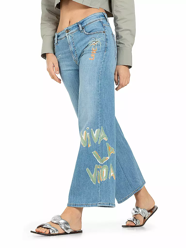 CAMBIO | Jeans de pernera ancha 7/8 PALAZZO CROPPED | 