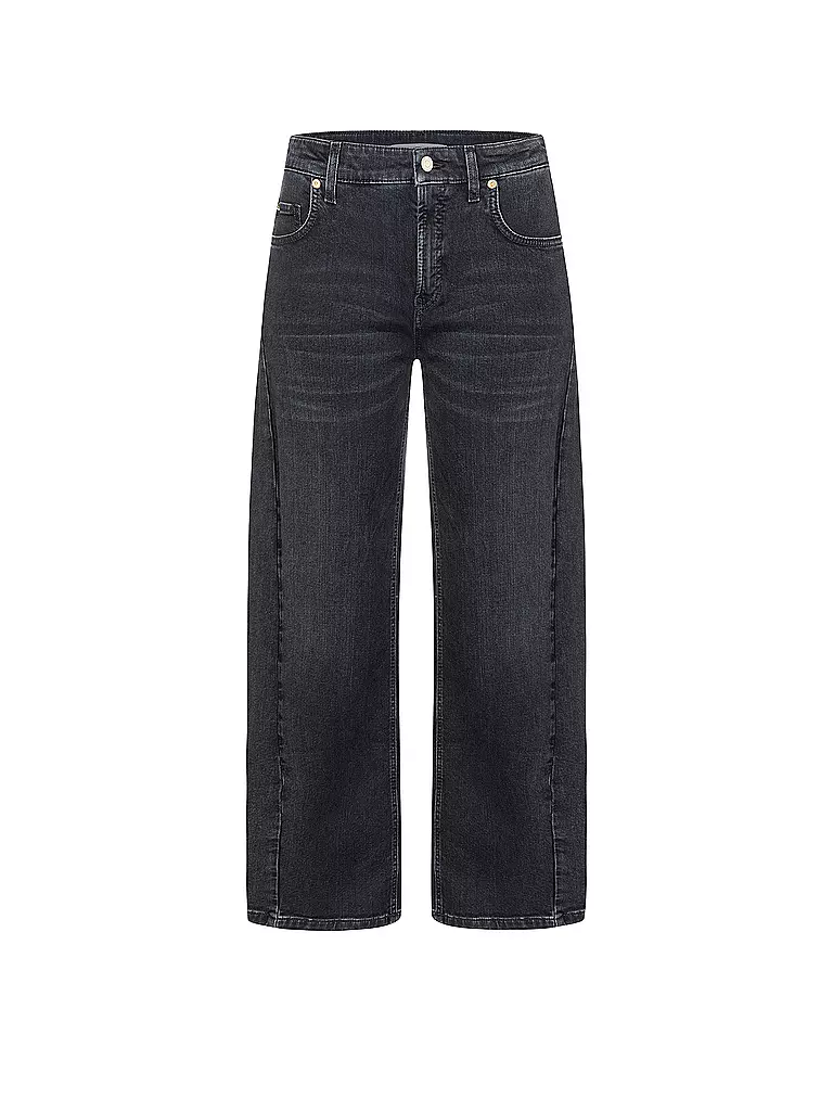 CAMBIO | Jeans de pierna ancha ORIA | Azul oscuro